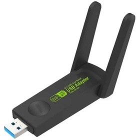 Resim Lobo Sinyal Güçlendirici Kablosuz Usb Antenli Dongle 1300mbps Wifi Adaptörü Dual Band 2.4g/5ghz 