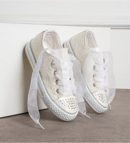 Resim Surpie Shoes Kız Çocuk Günlük Ayakkabı, (21-30 NUMARA IŞIKLIDIR) Dantelli Çocuk Ayakkabı 
