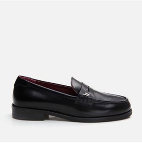 Resim Hotiç Hakiki Deri Siyah Kadın Loafer 01ayh291700a100 Siyah 