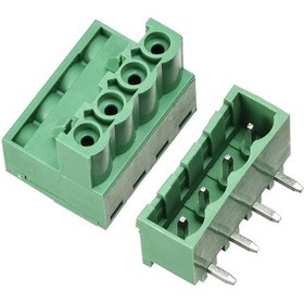 Resim 4 Pin 7.62mm Geçmeli 90c Takım Klemens 