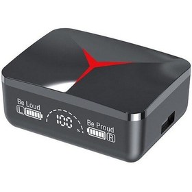 Resim Tws Kablosuz Bluetooth Kulaklık M90 Led Ekran Stereo Bas Dokunmatik Kontrol M Tekli Kulaklıklar Iphone Bluetooth Kulaklık 56807405 