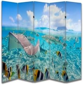 Resim Doğa Temalı Özel Tasarım Paravan Room Divider PRV1014, 180 x 180 