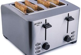 Resim Arnica GH27000 Kıtır Çelik Ekmek Kızartma Makinesi 