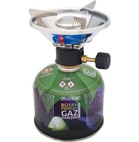 Resim K-193-230 Vidalı Kamp Ocağı + 230 Gr Kartuş Aygaz Model Çok Renkli 