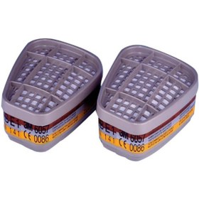 Resim 3M ™ 6057 Abe1 Gaz Ve Buhar Maske Filtresi - 1 Çift 