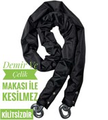 Resim Vi Caro 16 Mm Grade80 G80 2 Metre Kesilmez Motorsiklet Zinciri Kılıflı 