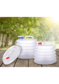 Resim Fda Akordiyon Musluklu Katlanır Su Bidonu 10 Lt 4764 