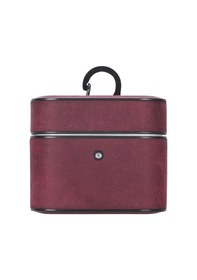 Resim Casquet Apple Uyumlu AirPods 3.nesil Deri Kılıf Fuşya Fuşya 