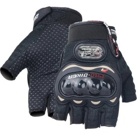 Resim Pengfushop5 Siyah - Yarım Parmak Stili M Beden Kadın Eldivenleri Motosiklet Sürme Bisiklet Bisiklete Binme Araba Sürüş Yürüyüş Avcılık Eğitimi Açık Yürüyüş Avcılık Eğitim Eldivenleri Mcs-21 (Yurt Dışından) 