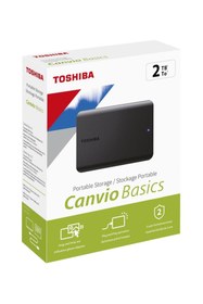 Resim TREND Toshiba 2TB Canvio Basic 2.5" Gen1 USB 3.2 Harici Harddisk (HDTB520EK3AA) 