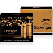 Resim Slazenger Active Sport Gold Erkek 125 Ml Parfüm + 150 Ml Deodorant Set 