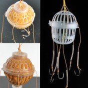 Resim 1 Adet Balıkçılık Kancası Patlayıcı Yem Kafesi Deniz Kutusu, Toplu Balık Avcılığı Aracı ile Dış Mekan Balıkçılık İçin Pratik Taşınabilir Eşya 