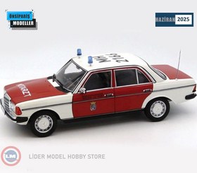 Resim 1:18 Norev 1984 Mercedes Benz 200 W123 Emergeny Ambulance 