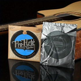 Resim 6-String Naylon Klasik Gitar Telleri - Paslanmaz ve Kırılmaya Dayanıklı, 3 Tensiyon Özellikleri, Yuvarlak Winding, Şeffaf Kaplama ile Tam Ton ve Dayanıklılık - Sahne ve Stüdyo Kullanımı için Profesyonel Zanaatkarlık, Stüdyo Performansı, Dayanıklı Yapı 