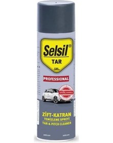 Resim Selsil Tar Cleaner Zift ve Katran Temizleyici Sprey 500 ML 