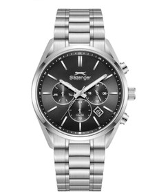 Resim Slazenger Sl.09.2493.2.04 Çelik Kordon Çelik Kasa 10 Atm Suya Dayanıklı Metalik Renk Erkek Kol Saati 