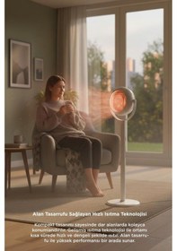 Resim Torima HT-101 800 W Ayaklı Isıtıcı Fan 