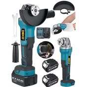 Resim Deko Turkey DAT214Lİ 21V 4 Ah Çift Akülü Metal Kesim Spiral Taşlama Makinesi 