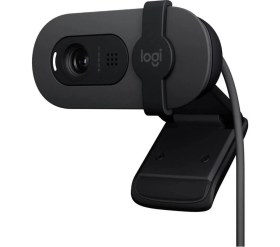 Resim 100 Full Hd Web Kamerası, Toplantı ve Yayın Amaçlı, Otomatik Işık Dengesi, Dahili Mikrofon, Gizlilik Kapağı, Usb-A, Microsoft Teams, Meet, Zoom ile Uyumlu, Siyah 