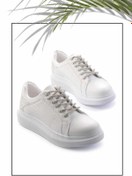 Resim Bambi Beyaz Kadın Sneaker K01179086509 