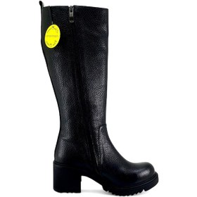 Resim Mammamia 2330 25kç Kadın Günlük Çizme Siyah Siyah 