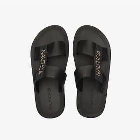 Resim Nautica Erkek Siyah Terlik Düz Km457t Siyah 