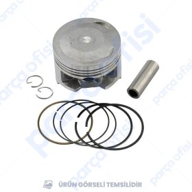 Resim Tata Indica Std Piston Takımı (2005-2009 Turbosuz Dizel) Goetze 