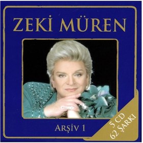 Resim Pal CD - ZEKİ MÜREN - Arşiv 1 (5CD / 62 Şarkı) 