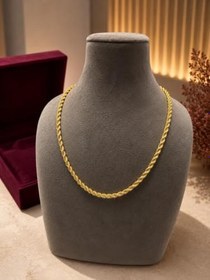 Resim Rome Oro 440mm Halat Altın Zincir 55 cm 14 Ayar 