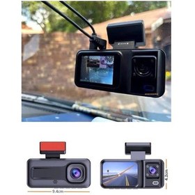 Resim Znv Zenvia Mey İthalat 1080p 3 Lensli Wifi Araç İçi Kameralı Ekran Dvr Kaydedici Gece Görüşlü Znv2025 Cmn 