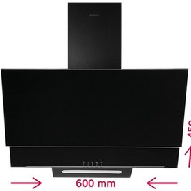 Resim Simfer 8701 Duvar Tipi 60 CM Davlumbaz 