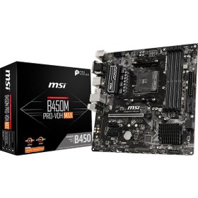 Resim MSI B450M PRO-VDH MAX 3866(OC)MHZ DDR4 HDMI MATX AM4 