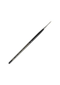 Resim Da Vinci : Seri 10 : Kızıl Samur Kılı Yuvarlak Tezhip Ve Sulu Boya Fırçası : No:1 