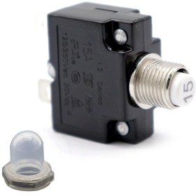 Resim Yaleker 15a Akım Koruyucu Anahtarı - Su Geçirmez Kapaklı, Otomatik Kesme Ve Sıfırlama Fonksiyonu, Ac 125/250v, Otomobil-işletme-ulaşımda Kullanım 