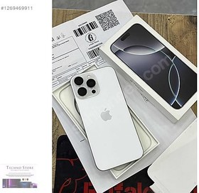 Resim Apple iPhone 16 Pro Max İkinci El TR | 512 GB | Beyaz 