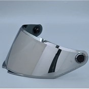 Resim Chuangyinshop Mt Thunder 4 Sv Stınger 2 Mt-v-28b Silvery Motorcycle Visor Shield Multi-color Gradient Blue Purple Pink Orange Yüksek Kaliteli Lens 