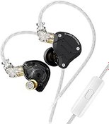 Resim YINYOO KZ ZS10 Pro Kulak İçi Monitör, IEM Kulaklık, HiFi Stereo Ses Kablolu Kulaklık, Gürültü Önleme, Metal Kulak Budaları, 4BA 1DD 0,75 mm 2pin Kablolu - Koyu Siyah 