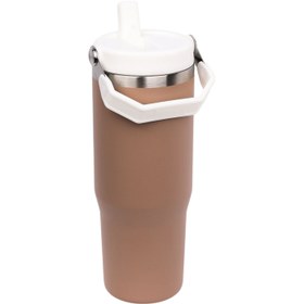 Resim Çelik Termos - Igloo - Powder - 900ml - Kahve/Beyaz - 205788 