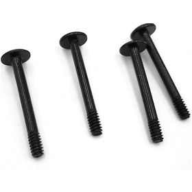 Resim Uzun Kasa Fanı Vidası - Fan Vidası - Siyah - M3 30mm - 25 Adet 