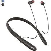 Resim H997 Neckband Ense Tipi Silikonlu Siyah Bluetooth Kulaklık Linktech