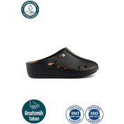 Resim Roy Jones 1801 Ortopedik Sabo Aşçı Medikal Plaj Kadın Terlik 167800000336 01 Siyah Siyah 