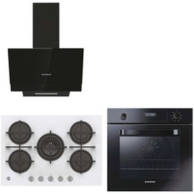 Resim Turbolu Siyah Ankastre Set (3051BI - HVG74WK3W - HDG6C1GWTK) 
