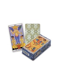 Resim Fournier Tarot Kartları Marseille Tarot Kartları Destesi 