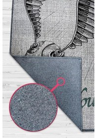 Resim Homshtag Beni Yakala Gri Renkli Harry Potter Halısı Çocuk Odası Halısı Çok Renkli 