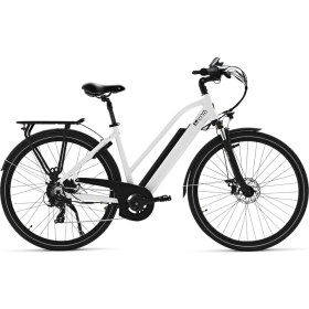 Resim Elektrikli Bisiklet B15 | Pedelec Beyaz | Extra Güçlü 36V 14.0AH Aspilsan Batarya | 28" 