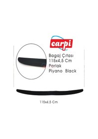 Resim Carpi Megane 4 Bagaj Üstü Spoiler 115 Cm Bagaj Çıtası Piano Black 