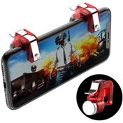 Resim Red-zomtop Metal Akıllı Telefon Mobil Oyun Tetikleyici Pubg Mobil Gamepad İçin Yangın Anahtar Hedef L1 R1 Shooter Pubg D 