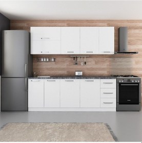 Resim Minar 220 Cm Mutfak Dolabı Beyaz 220-b2 