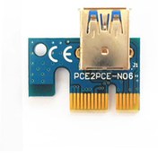 Resim Pcıe To Pcıe Mini Uzatma Pcı Pcı-E Usb 3.0 Pcie Usb Çevirici ... 