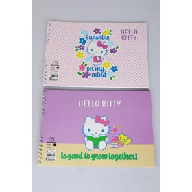 Resim Hello Kitty Dekomus Ile Lisanslı Hello Kıtty "tekli" Resim Defteri 17*24 cm 15 Yaprak 